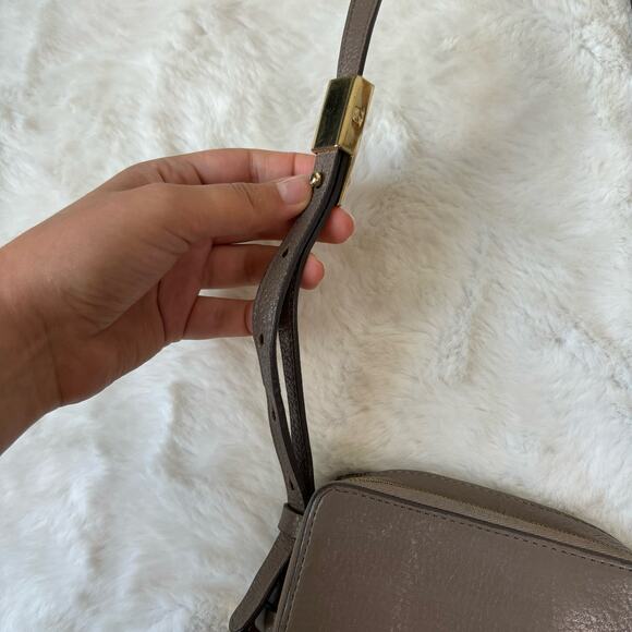 G.I.L.I. Brown Leather Micro Crossbody Purse - Picture 15 of 16